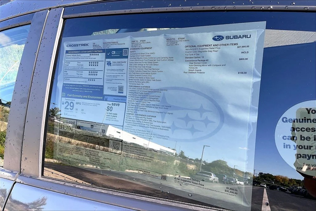 New 2026 MAGNETITE GRAY PEARL Subaru Premium image 14