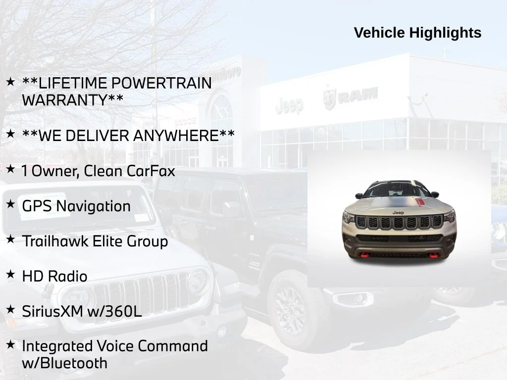 Used 2025 Silver Jeep Trailhawk image 5