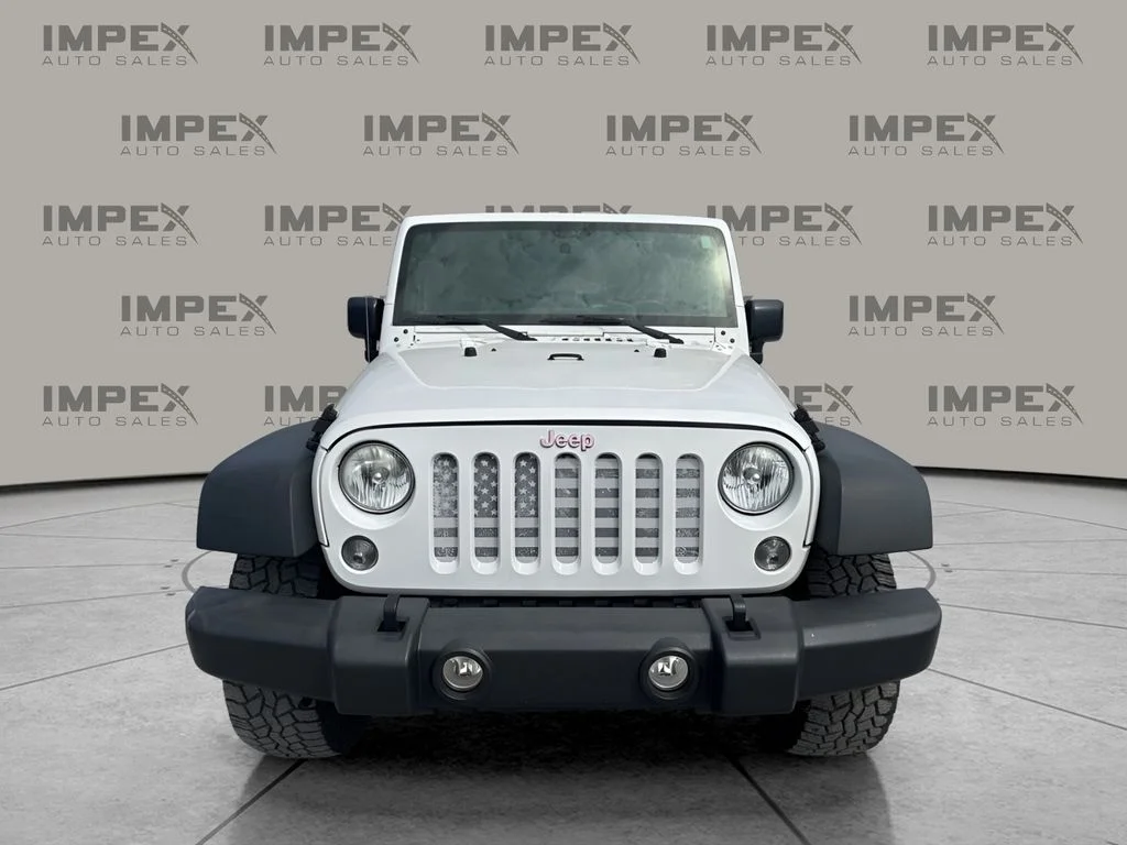 Used 2017 White Jeep Unlimited Sport image 7