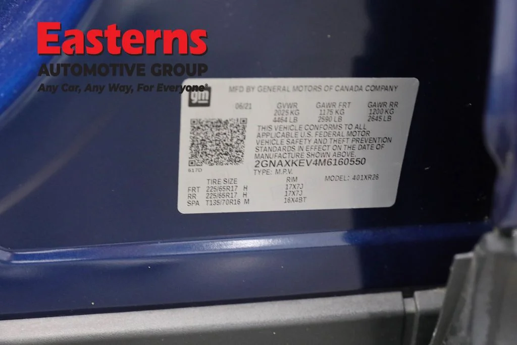 Used 2021 Blue Chevrolet LT image 34