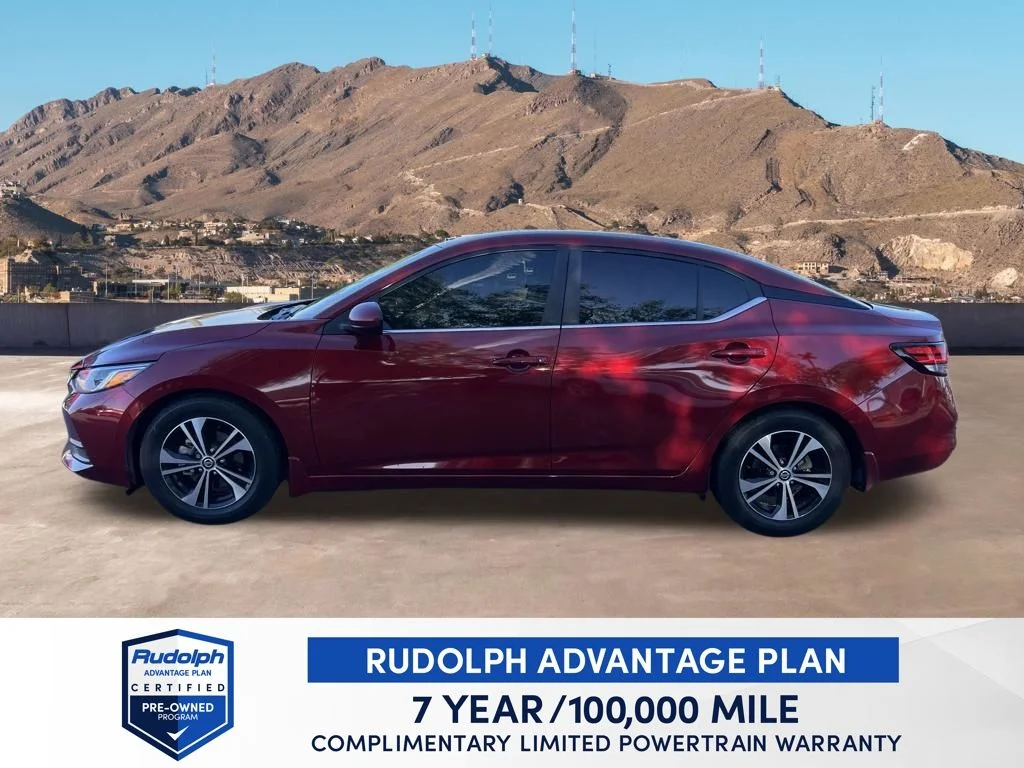 Used 2023 Red Nissan SV image 3