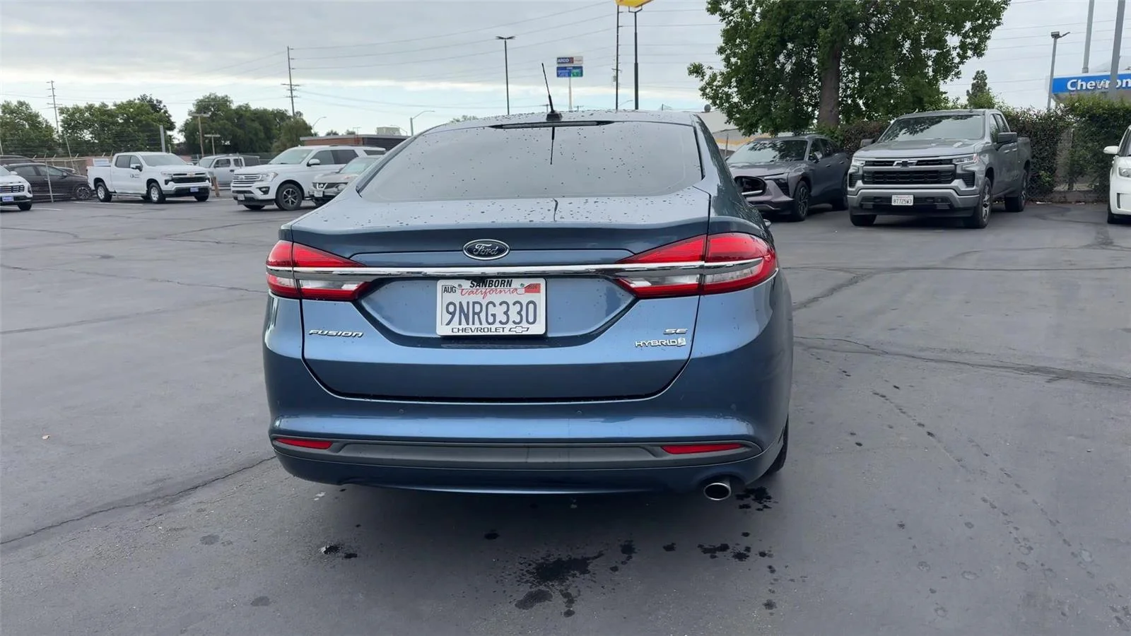 Used 2018 Ford Fusion Hybrid SE with VIN 3FA6P0LU7JR147007 for sale in Lodi, CA