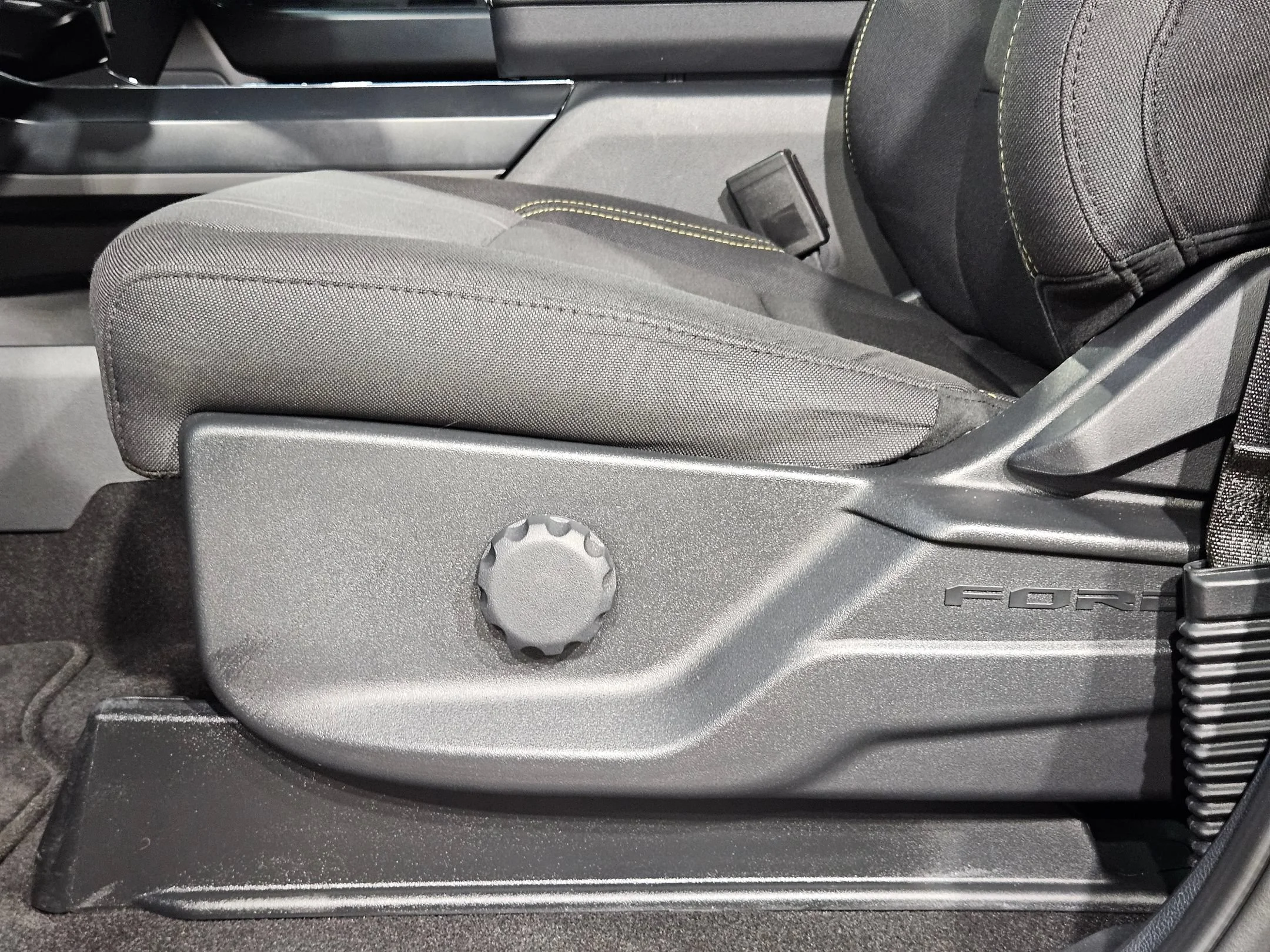 Used 2024 Agate Black Metallic Ford STX image 23