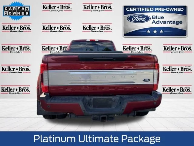 Certified Used 2019 Red Ford Platinum image 6