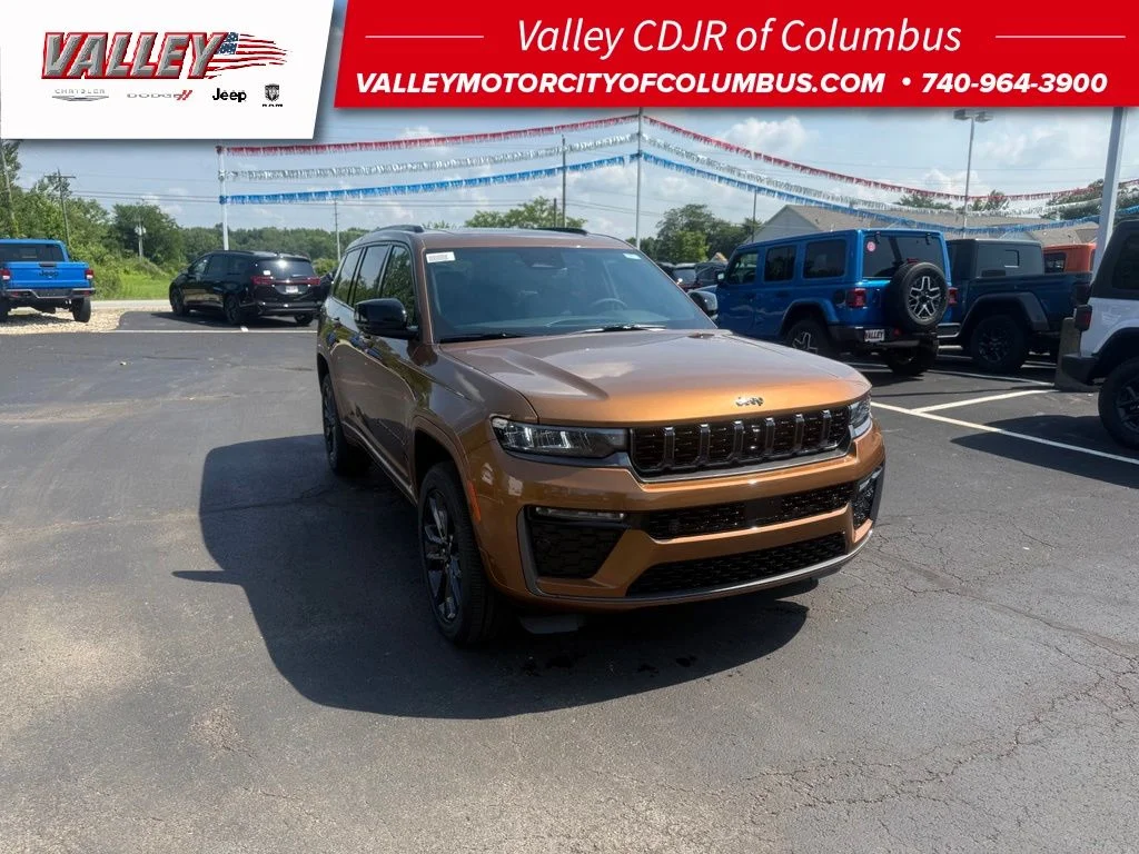 New 2026 Copper Shino Metallic Clear-Coat Exterior Paint Jeep Limited Reserve image 1