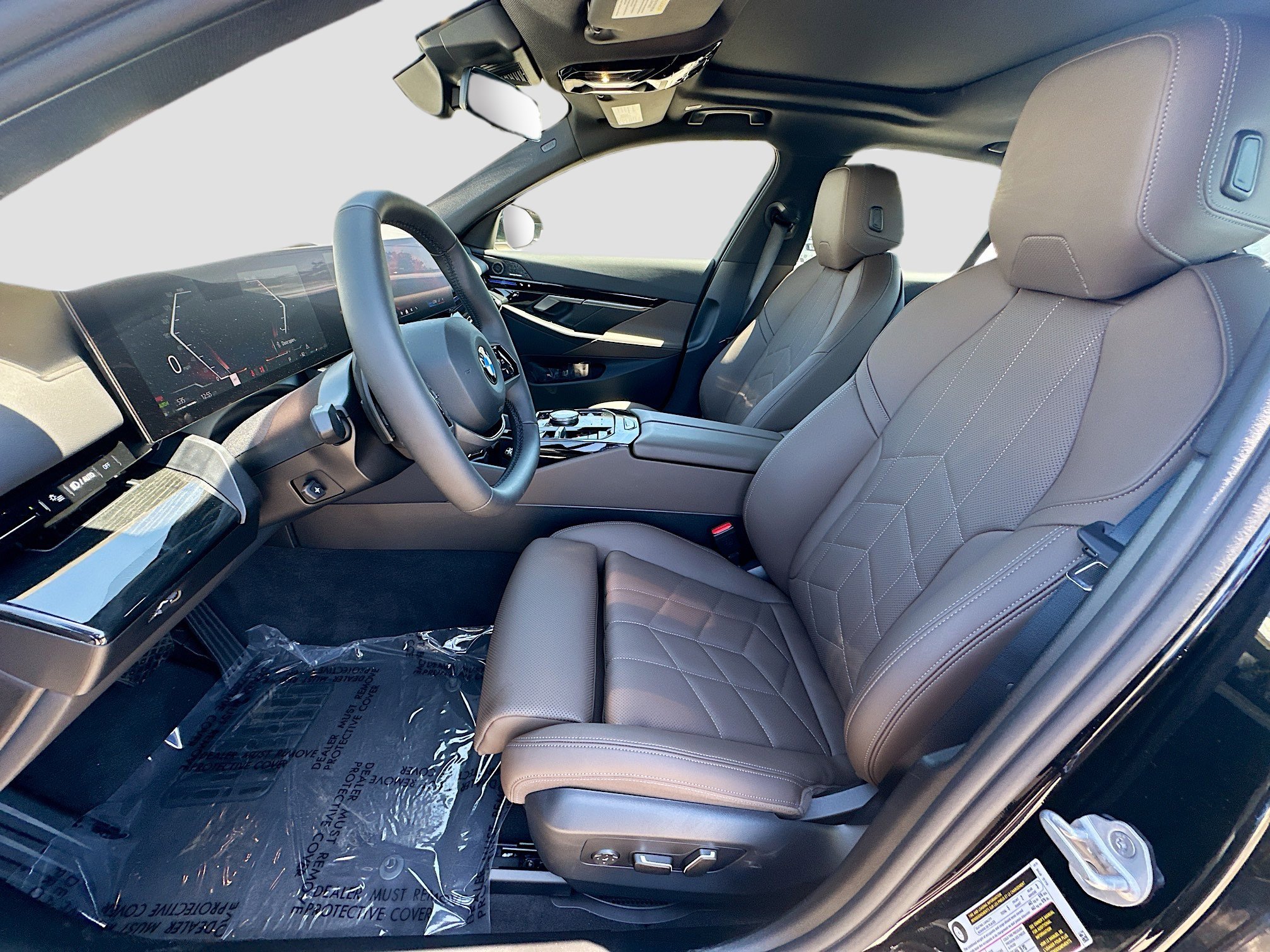 New 2025 Black Sapphire Metallic BMW 530i image 16