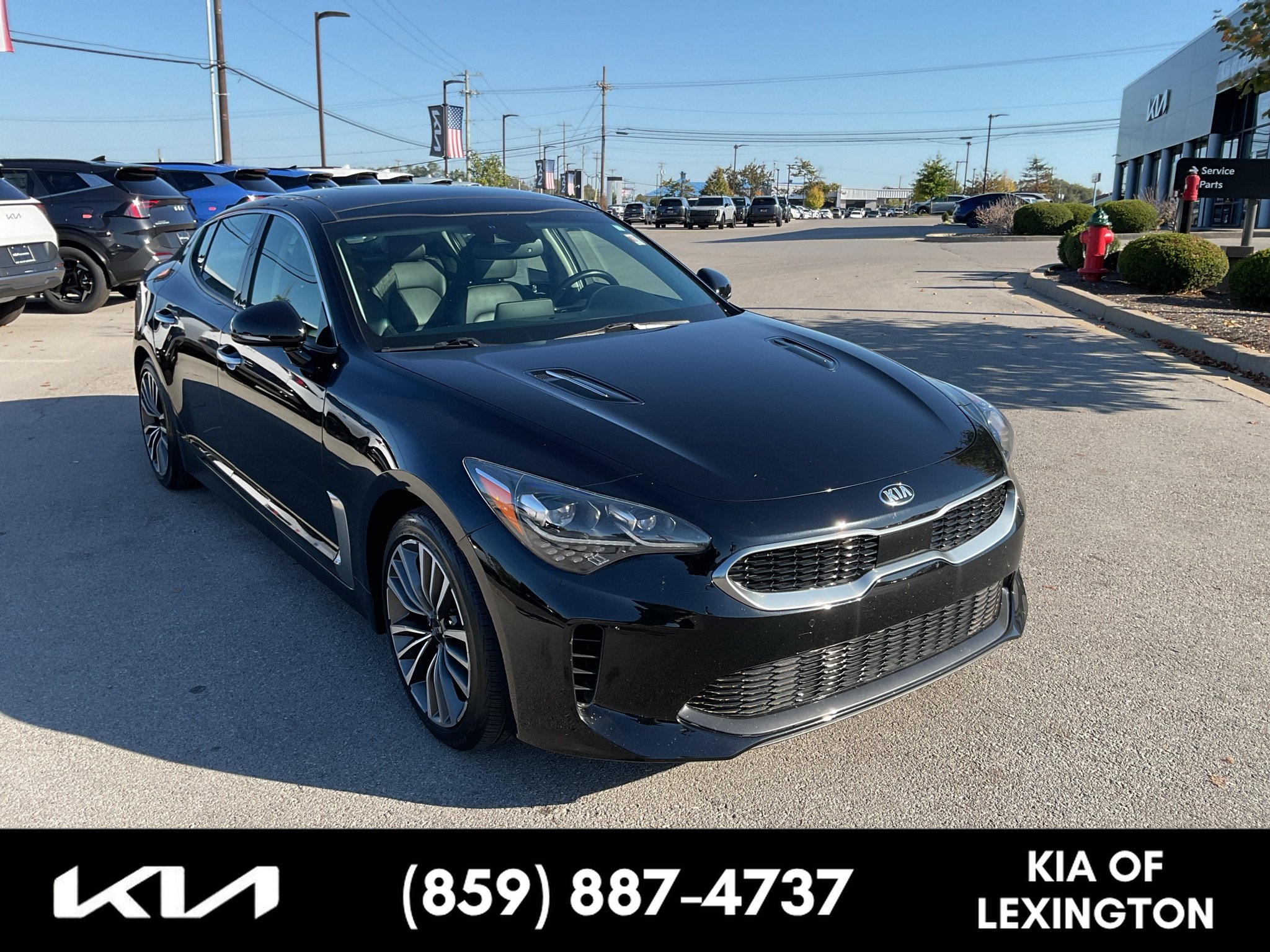 Used 2018 Aurora Black Kia Premium image 1