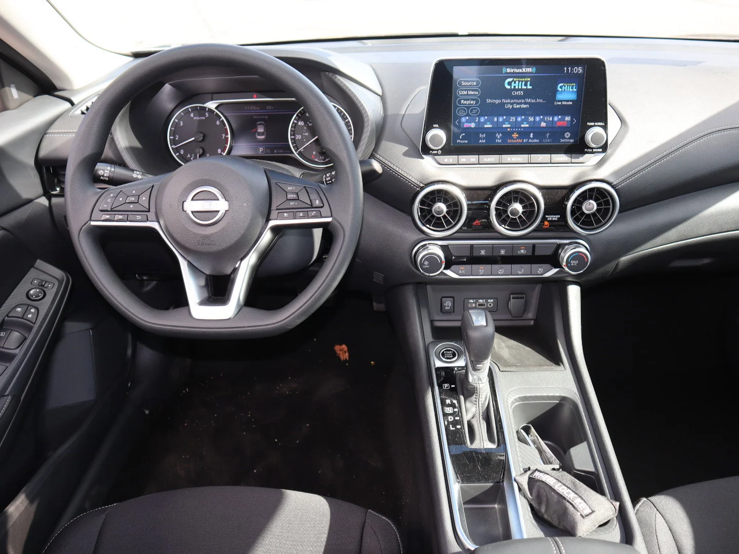 New 2025 Super Black Nissan SV image 14