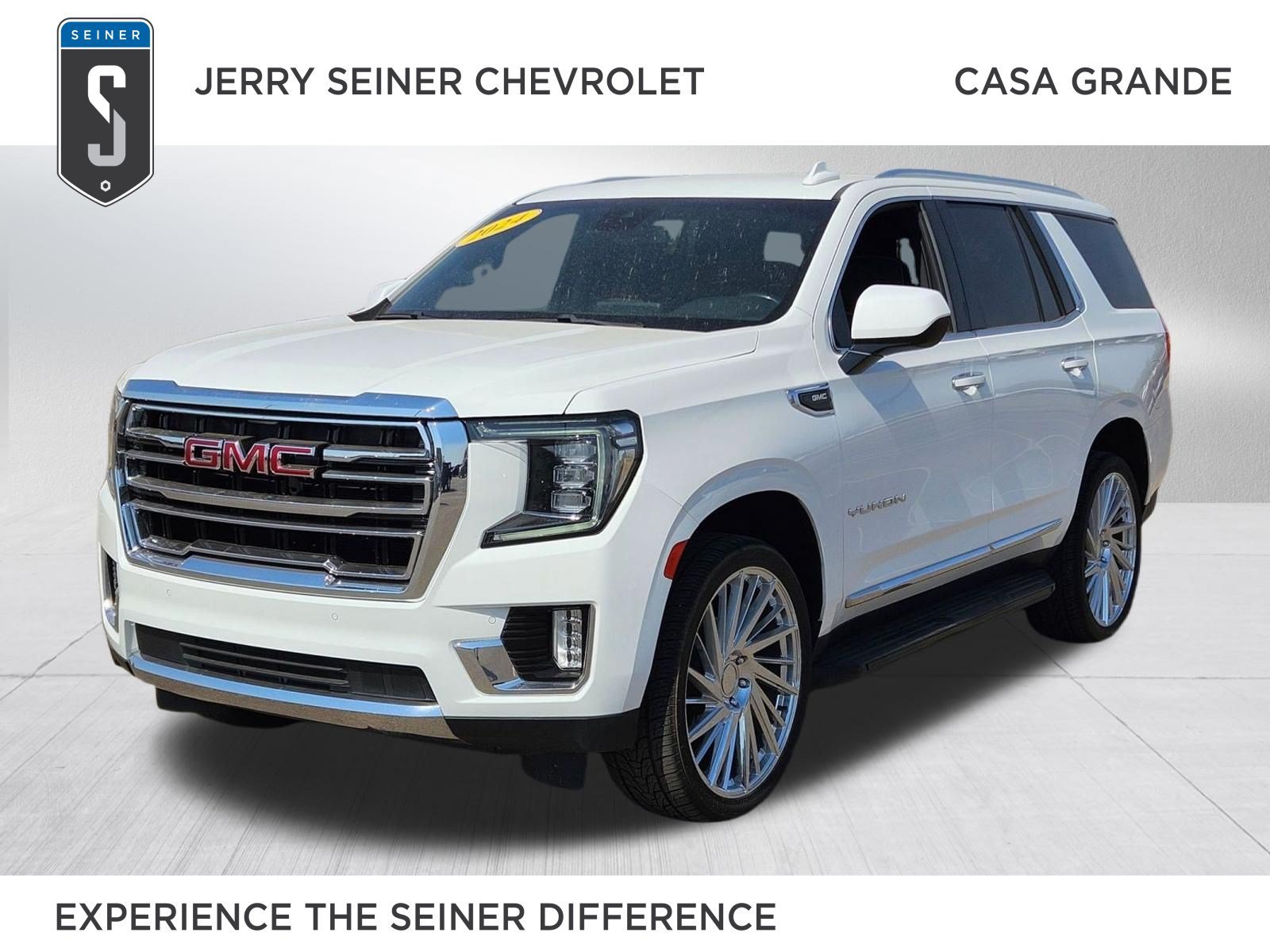 Used 2023 SUMMIT WHITE GMC SLT image 1