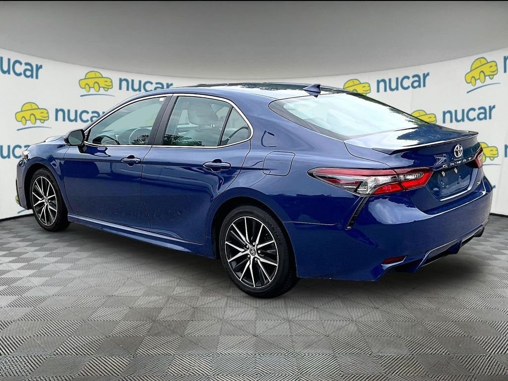 Certified Used 2024 Blue Toyota SE image 5