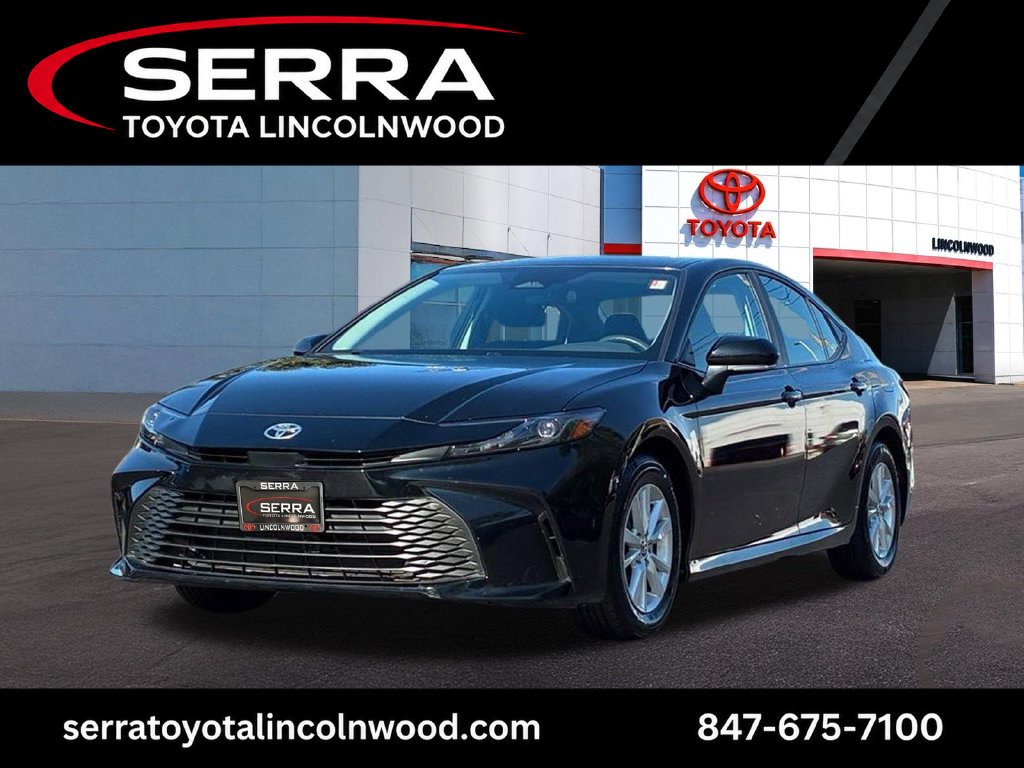 Used 2025 Black Toyota LE image 1