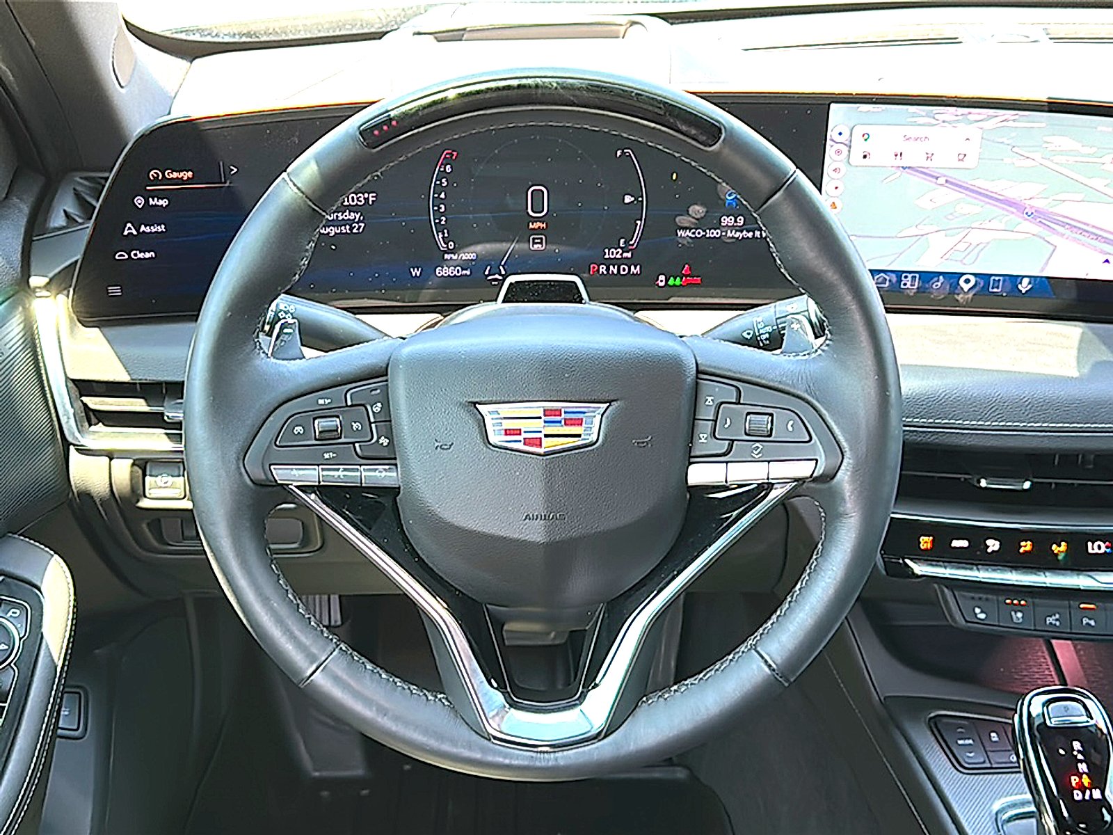 Used 2025 Argent Silver Metallic Cadillac Premium Luxury image 28