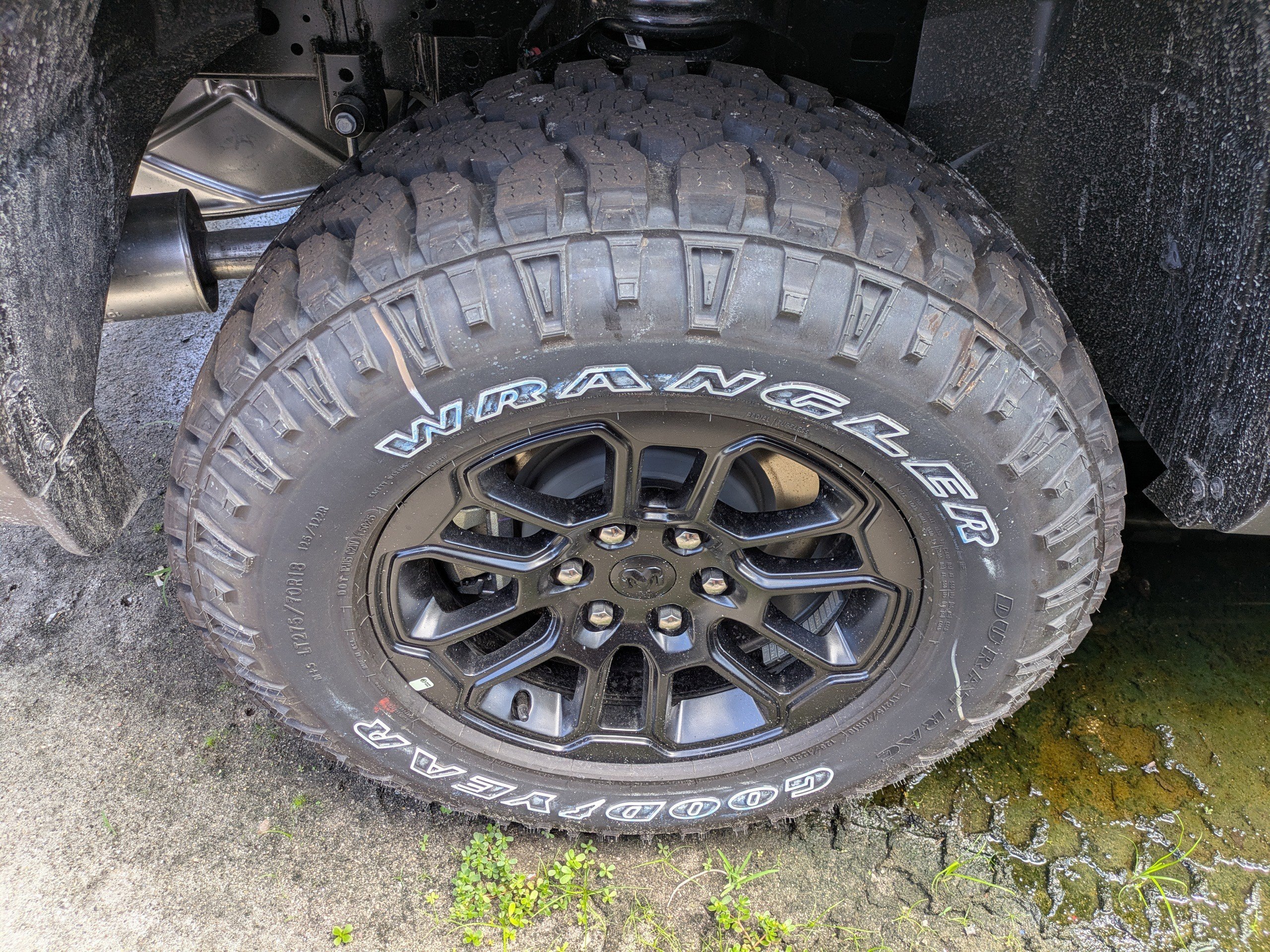 New 2026 Granite Crystal Metallic Clear-Coat Exterior Paint RAM Rebel image 8