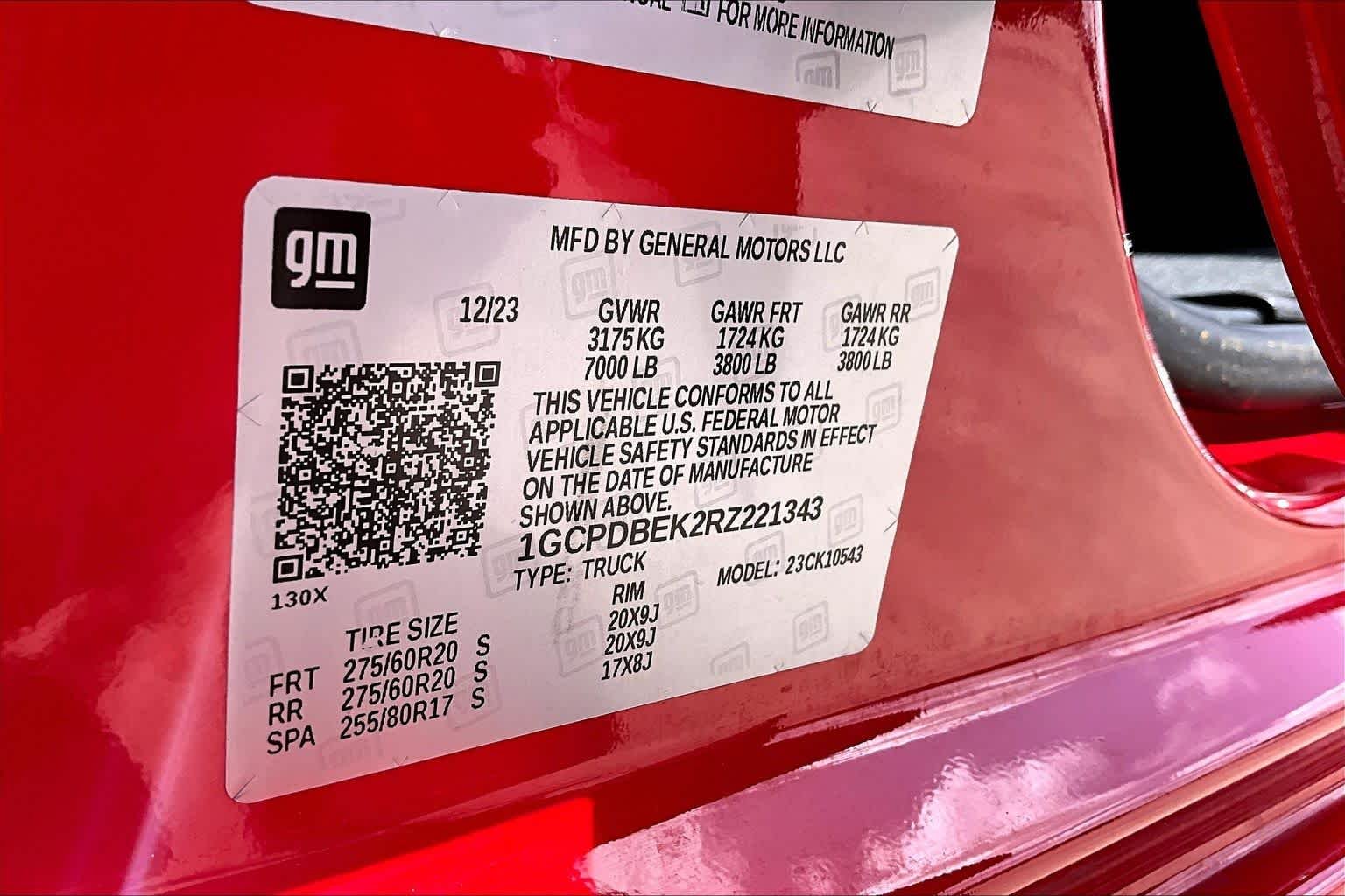 Used 2024 Red Hot Chevrolet Custom image 37