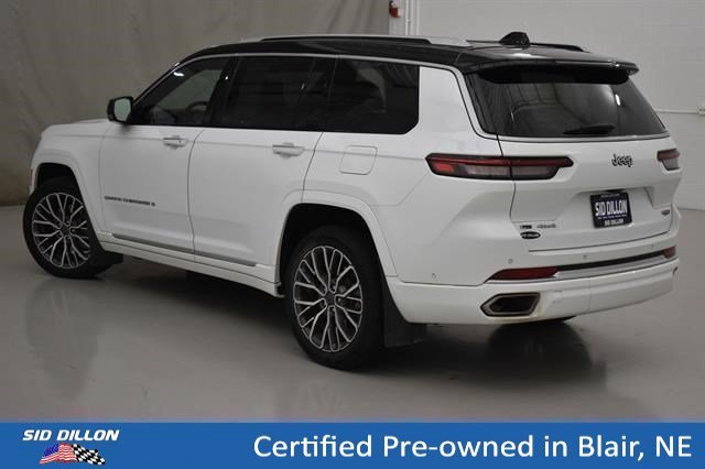 Used 2023 Bright White Clearcoat Jeep Summit Reserve image 15