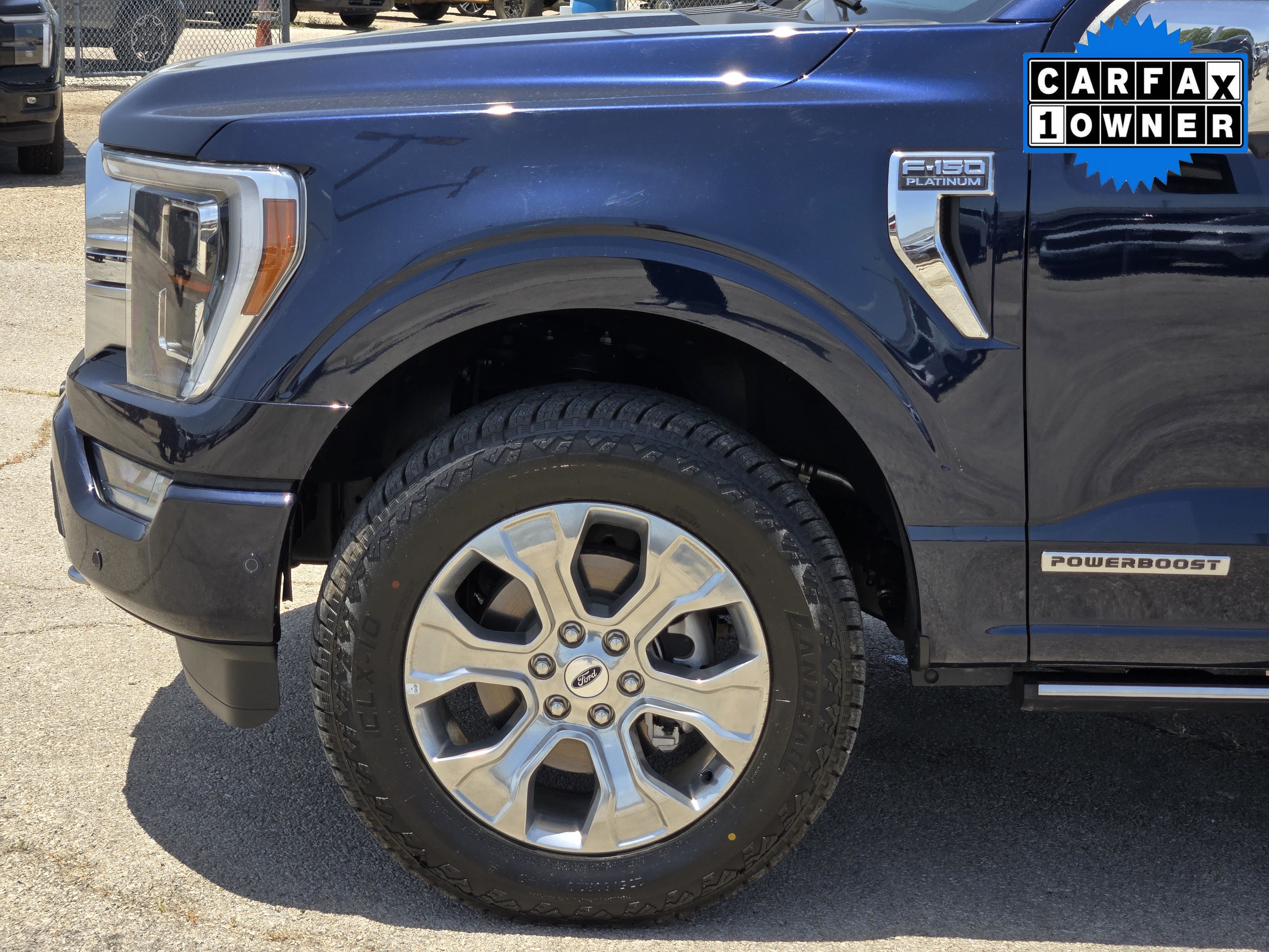 Certified Used 2023 Blue Metallic Ford Platinum image 9