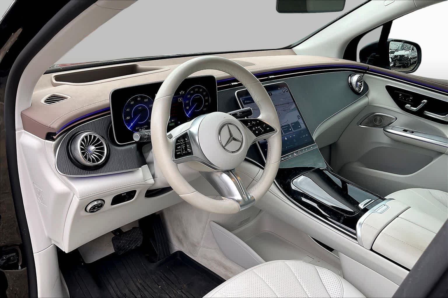 Certified Used 2023 Obsidian Black Metallic Mercedes-Benz EQE 350+ image 16