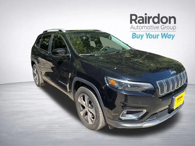 Used 2019 Diamond Black Crystal Pearlcoat Jeep Limited image 1