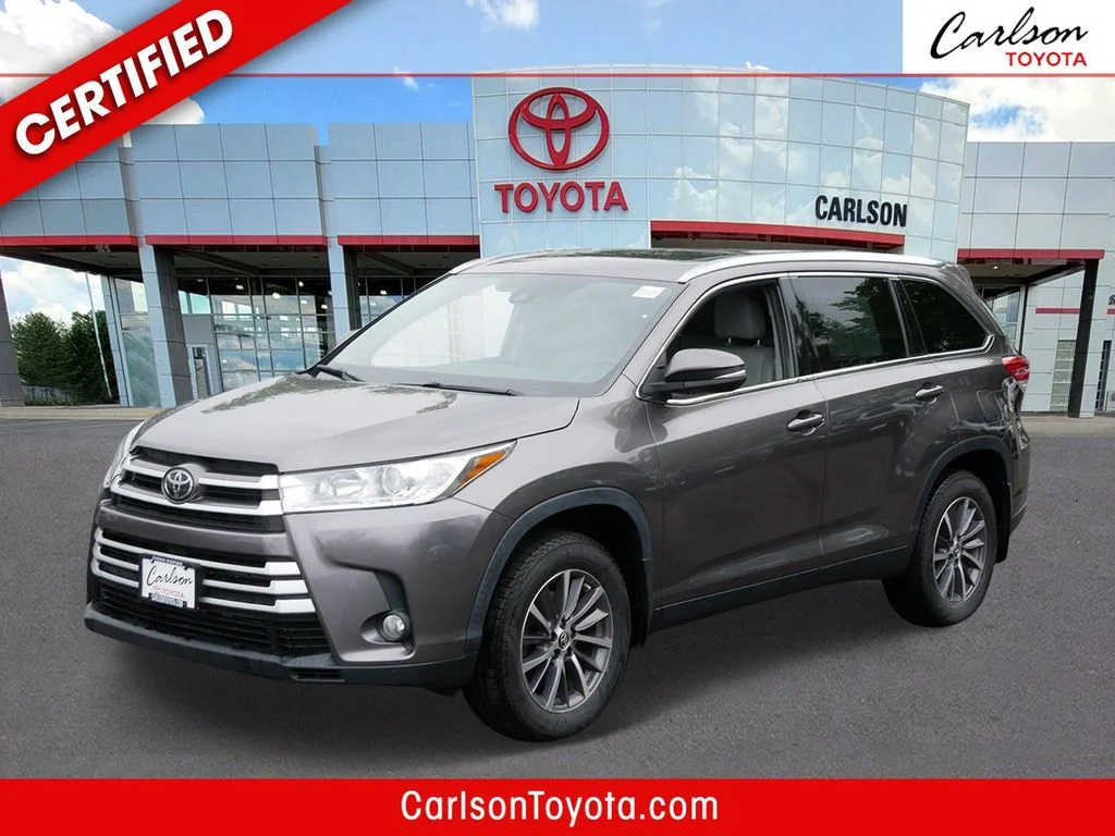 Certified Used 2019 Gray Toyota XLE image 1