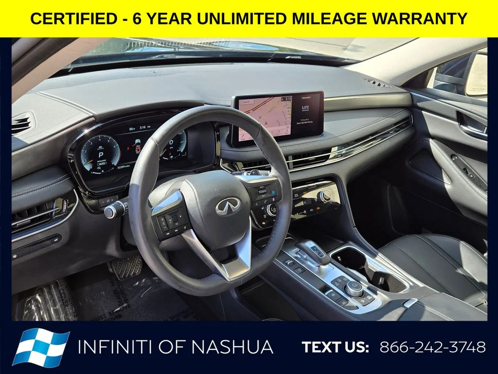 Certified Used 2024 Black INFINITI LUXE image 6