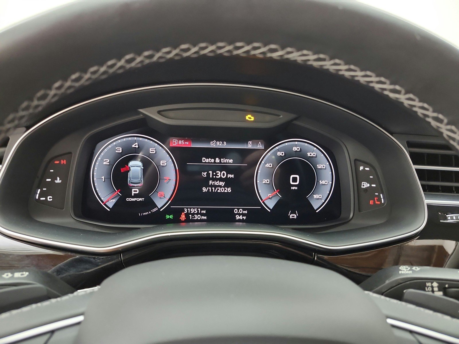 Used 2023 Mythos Black Metallic Audi Premium image 12