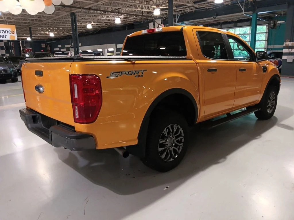 Used 2021 Orange Metallic Ford XLT image 11