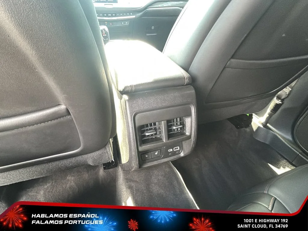 Used 2022 Stellar Black Metallic Cadillac Sport image 28