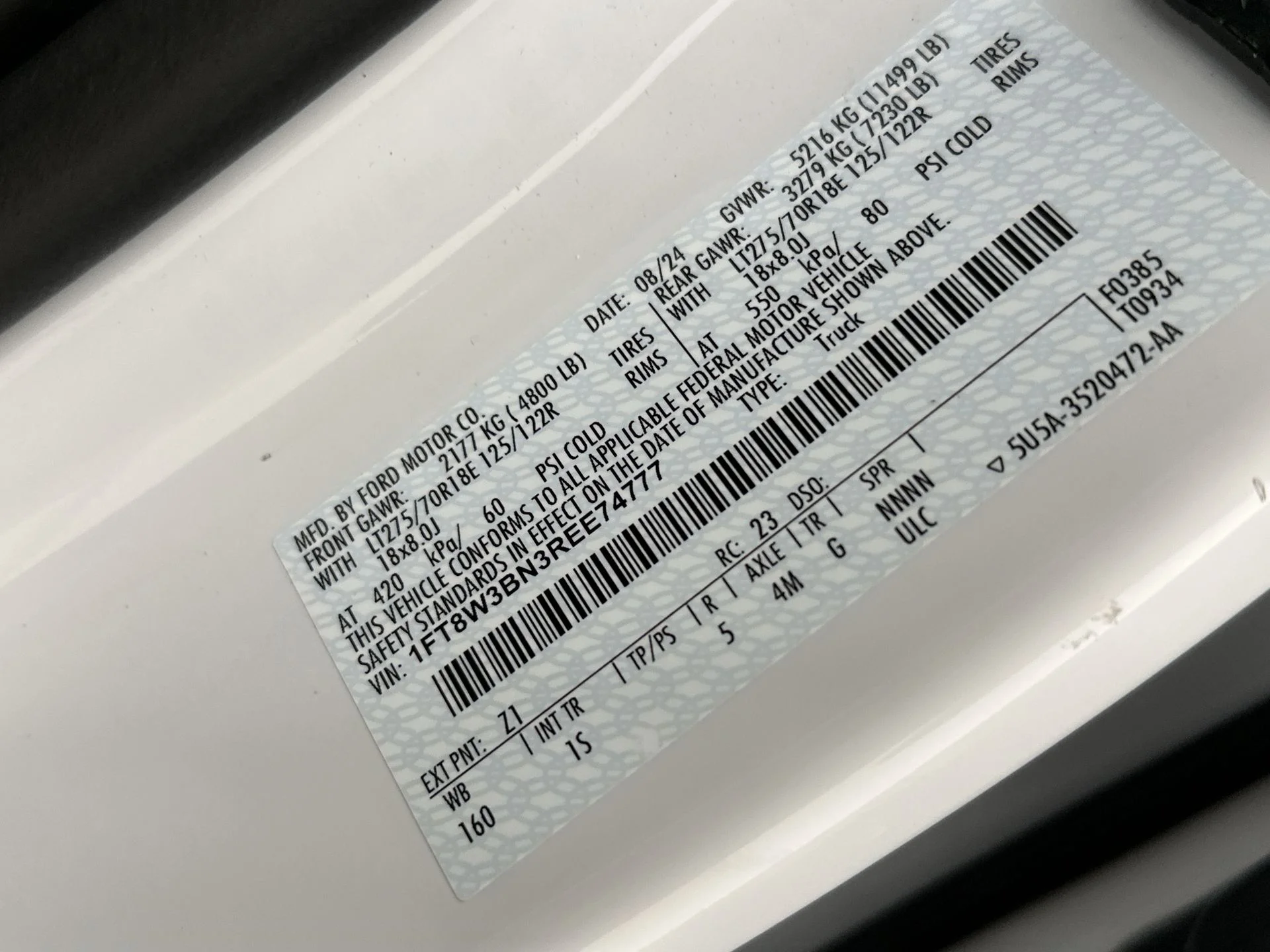 Used 2024 White Ford XL image 39