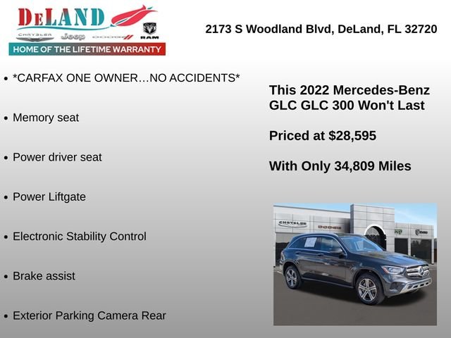 Used 2022 Gray Mercedes-Benz GLC 300 image 6