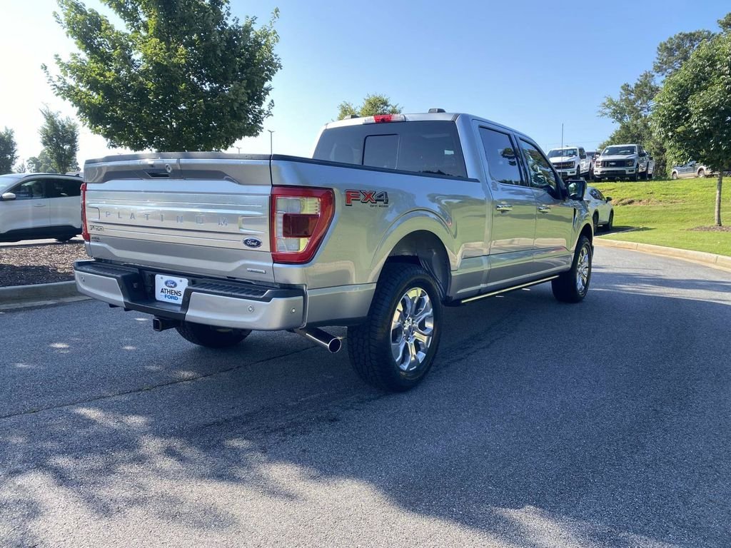 Certified Used 2022 Iconic Silver Metallic Ford Platinum image 3