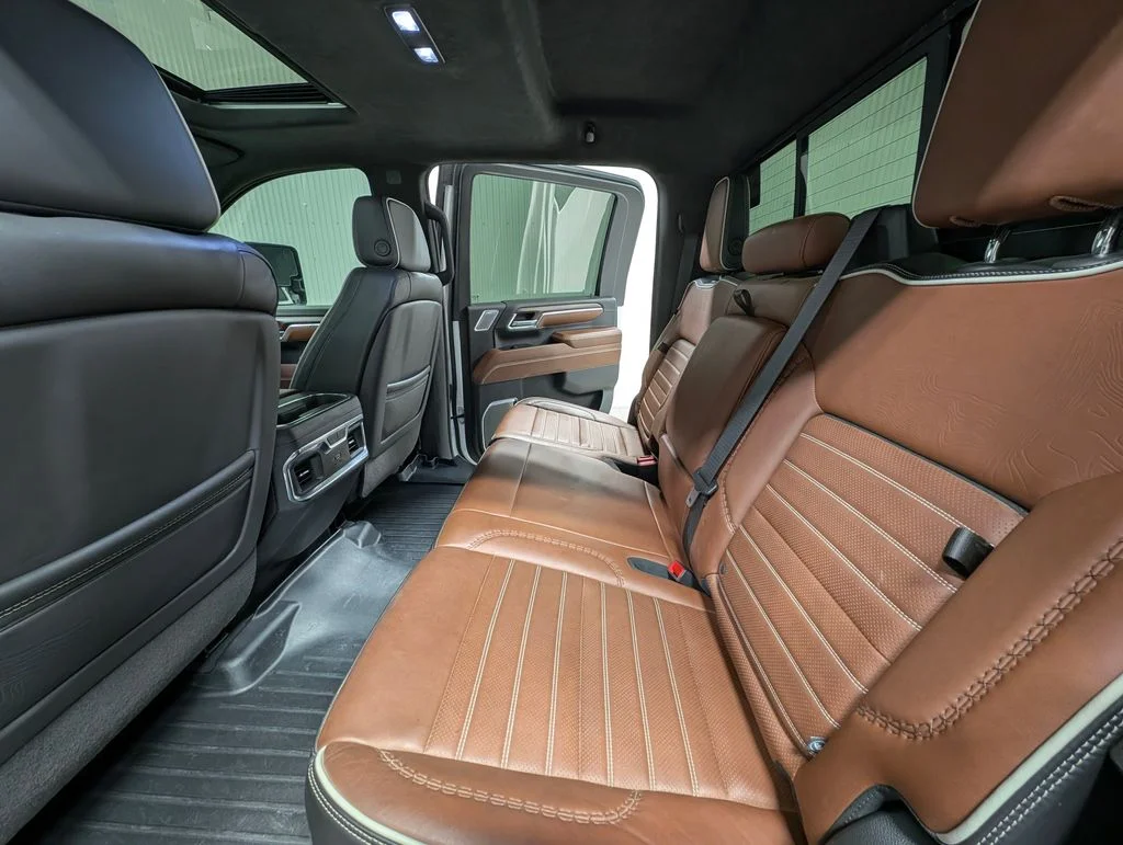 Used 2024 White Frost Tri-Coat GMC Denali Ultimate image 15