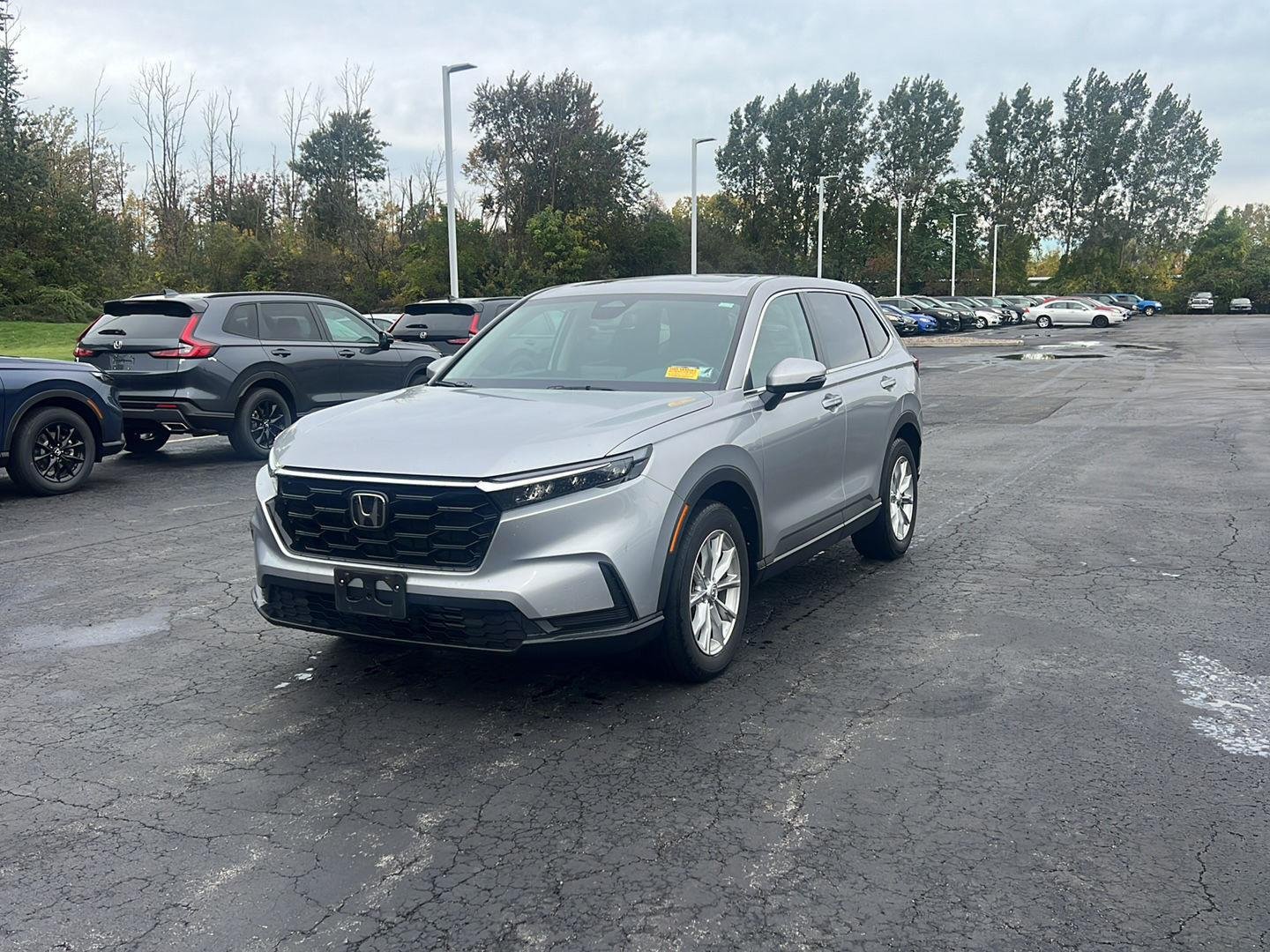 Used 2024 Lunar Silver Metallic Honda EX image 9