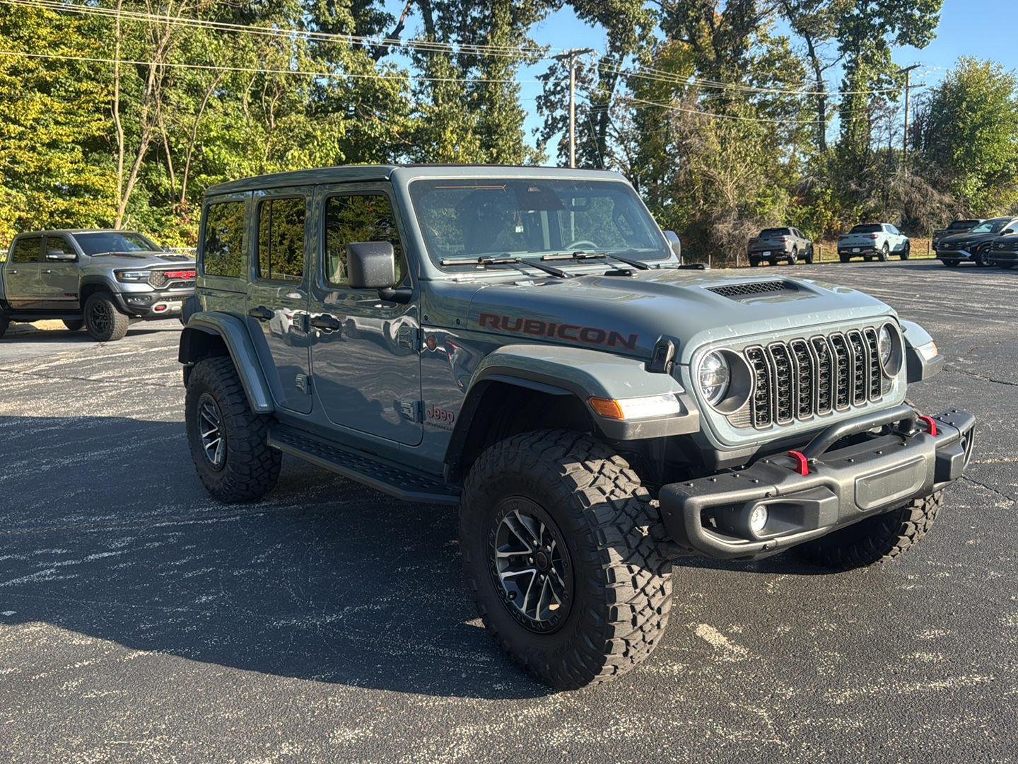 Black Clearcoat 2026 Jeep Wrangler SUV / Crossover Four-Wheel Drive 