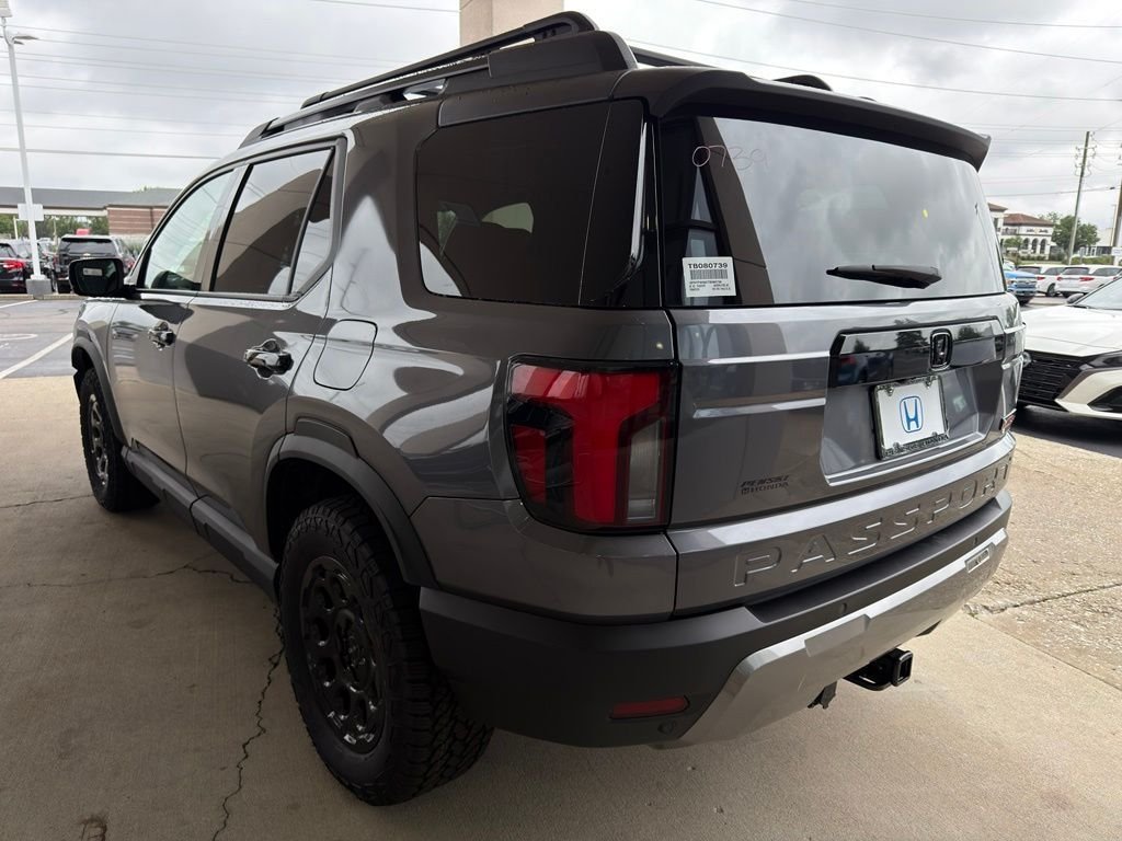 New 2026 Modern Steel Metallic Honda TrailSport Elite Blackout image 3