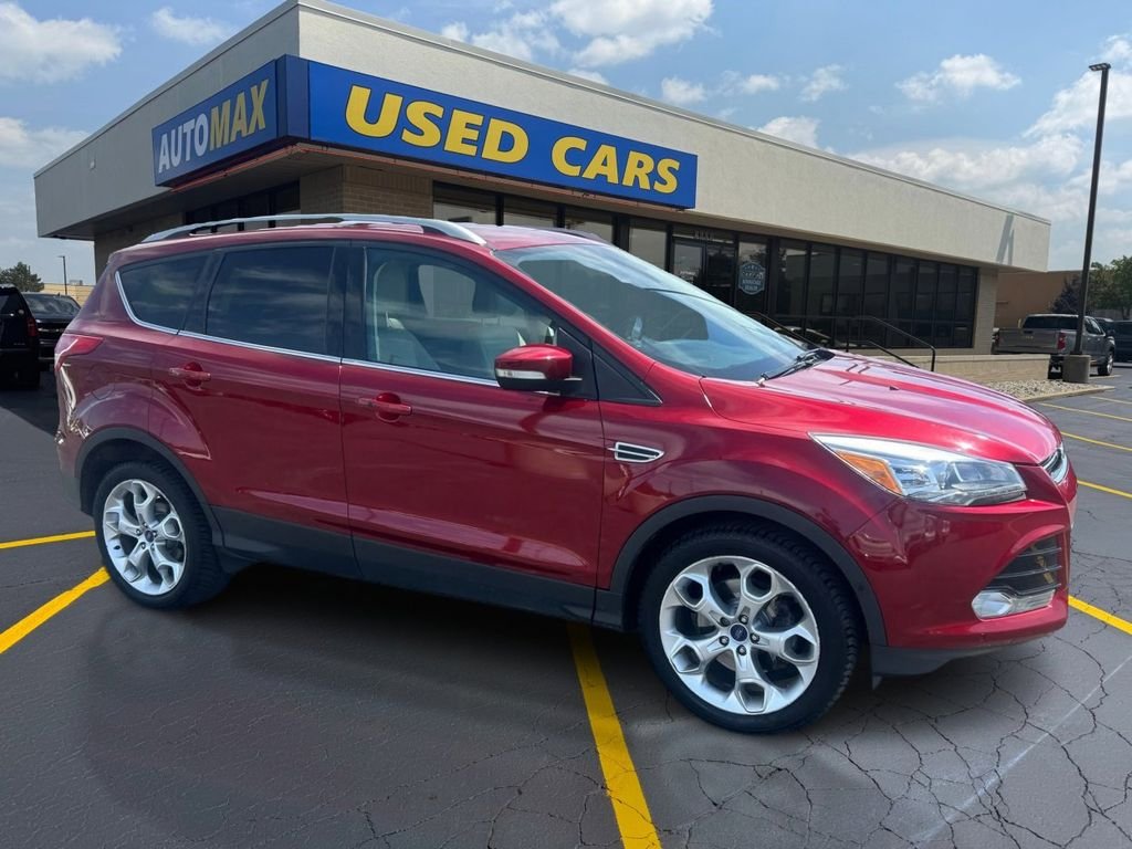 Used 2014 Ruby Red Ford Titanium image 4