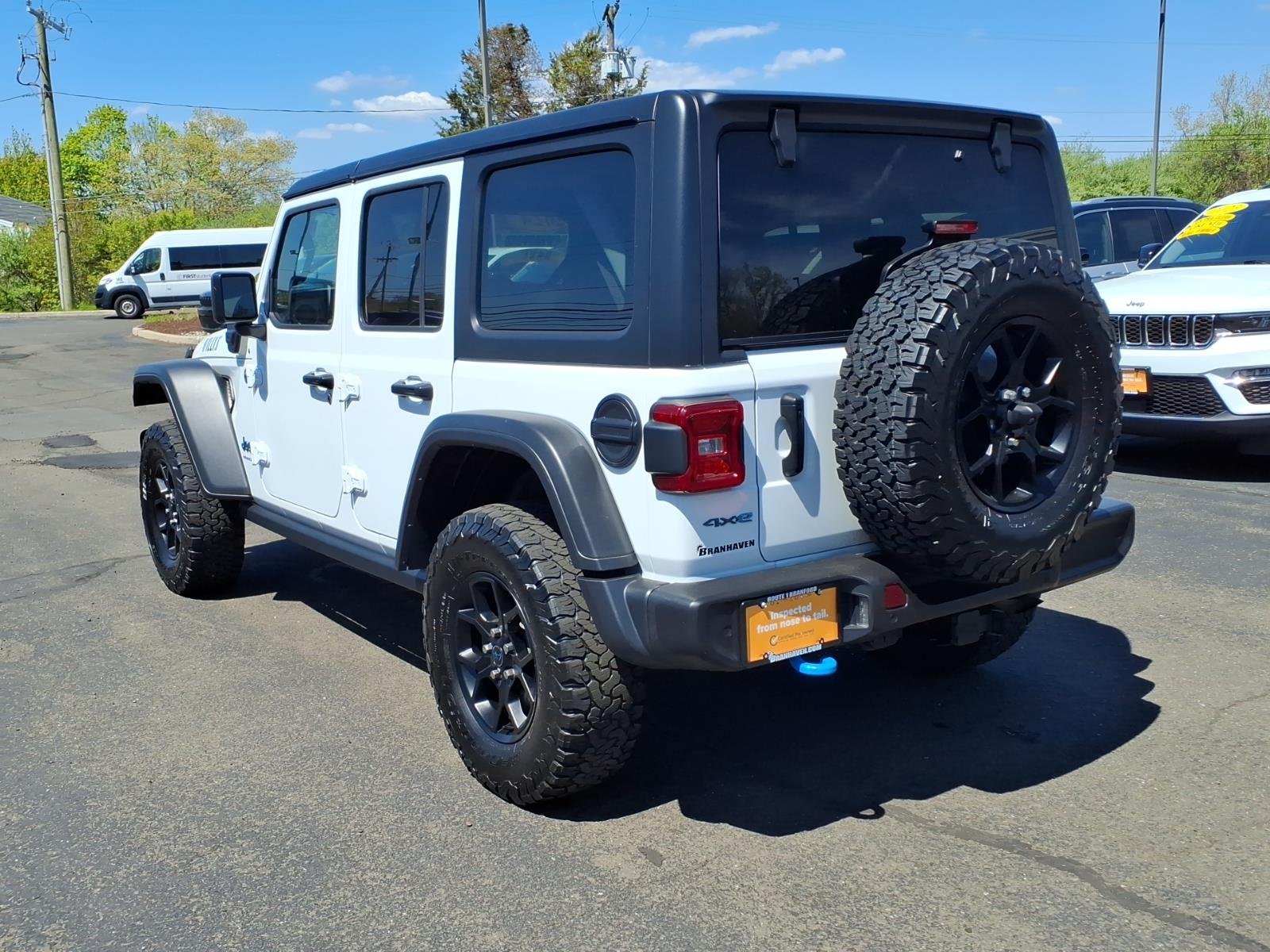 Used 2024 White Jeep Willys 4xe image 5