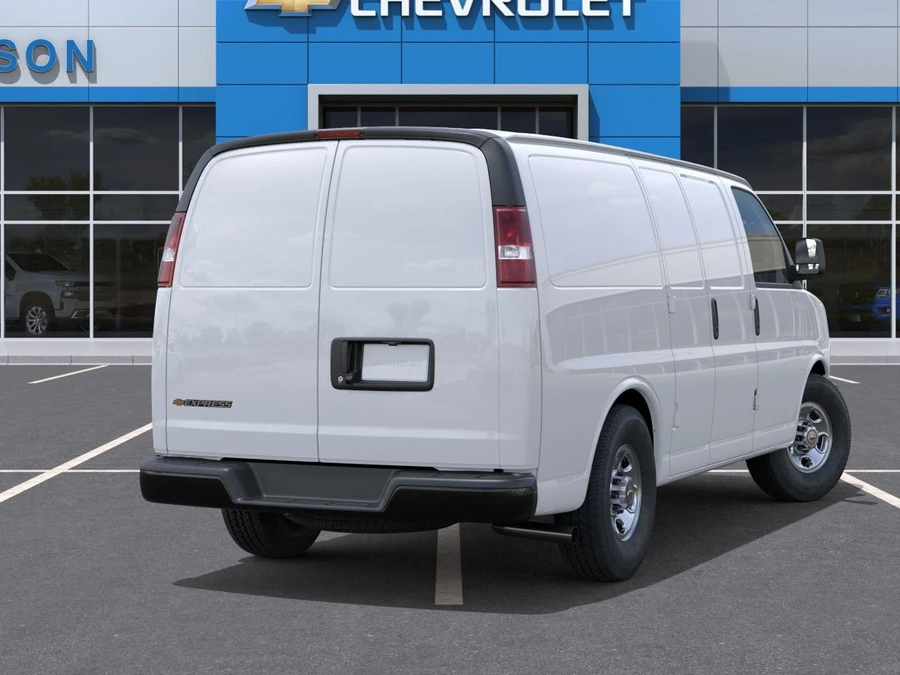 New 2026 White Chevrolet Work Van image 5