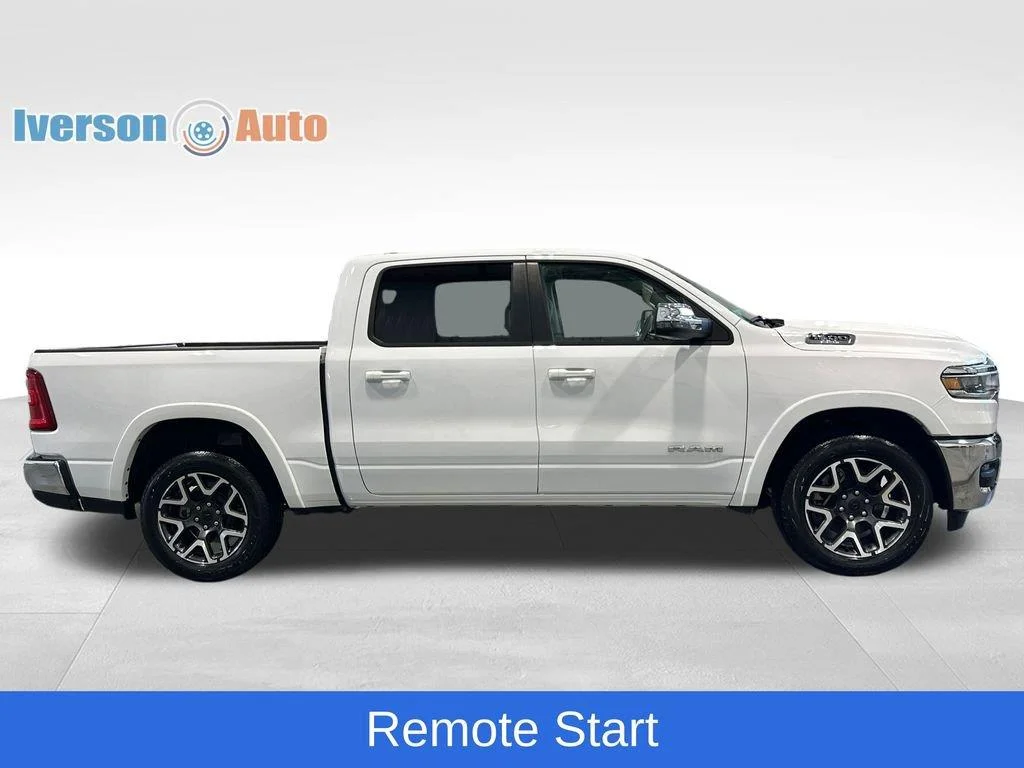 Used 2025 Bright White Clearcoat Ram Laramie image 10