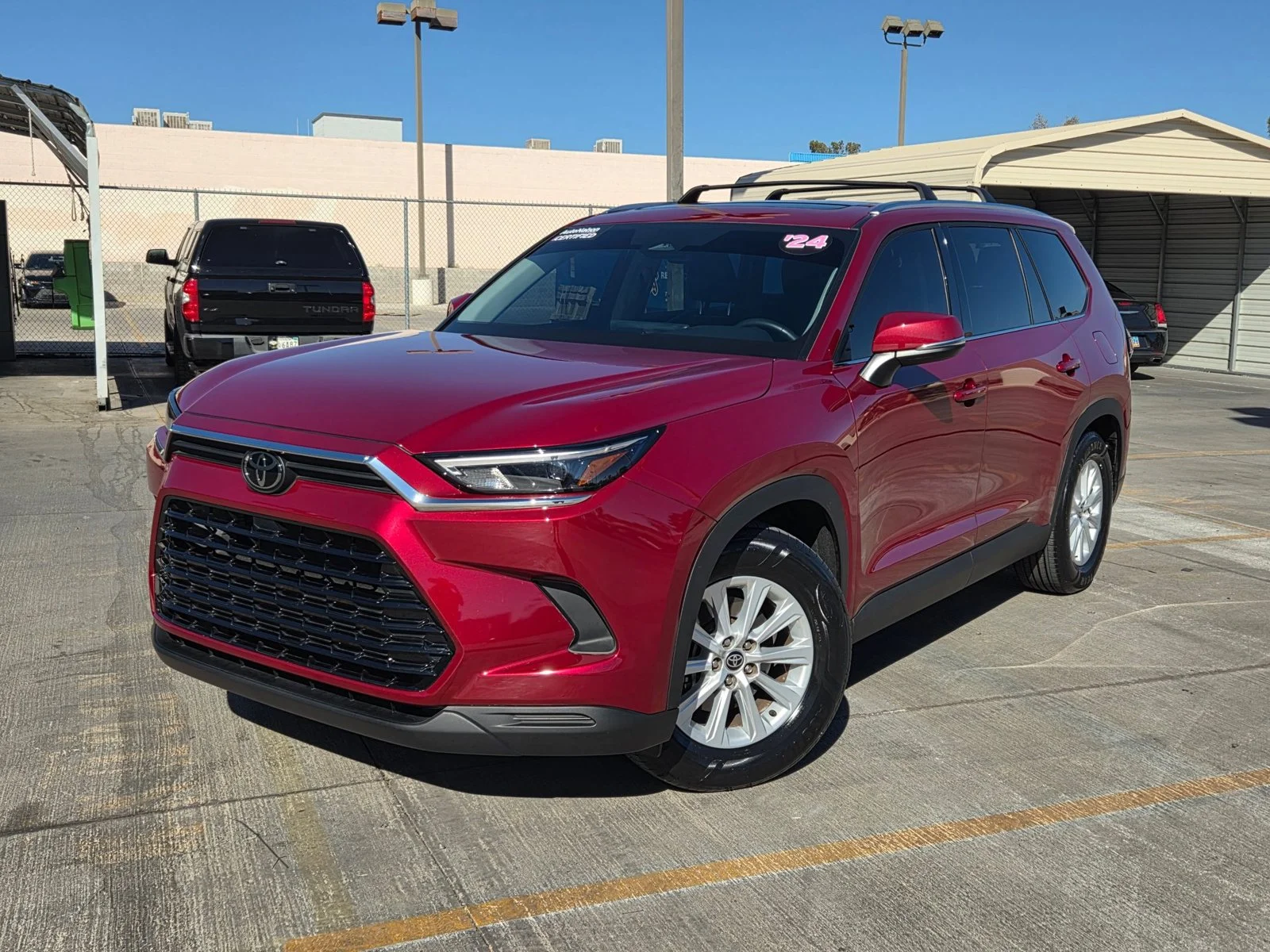 Used 2024 Ruby Flare Pearl Toyota XLE image 1