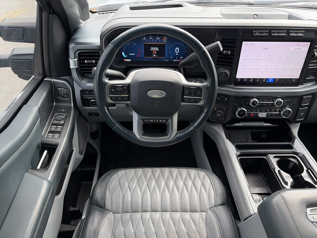 Certified Used 2024 Glacier Gray Metallic Ford Limited image 15