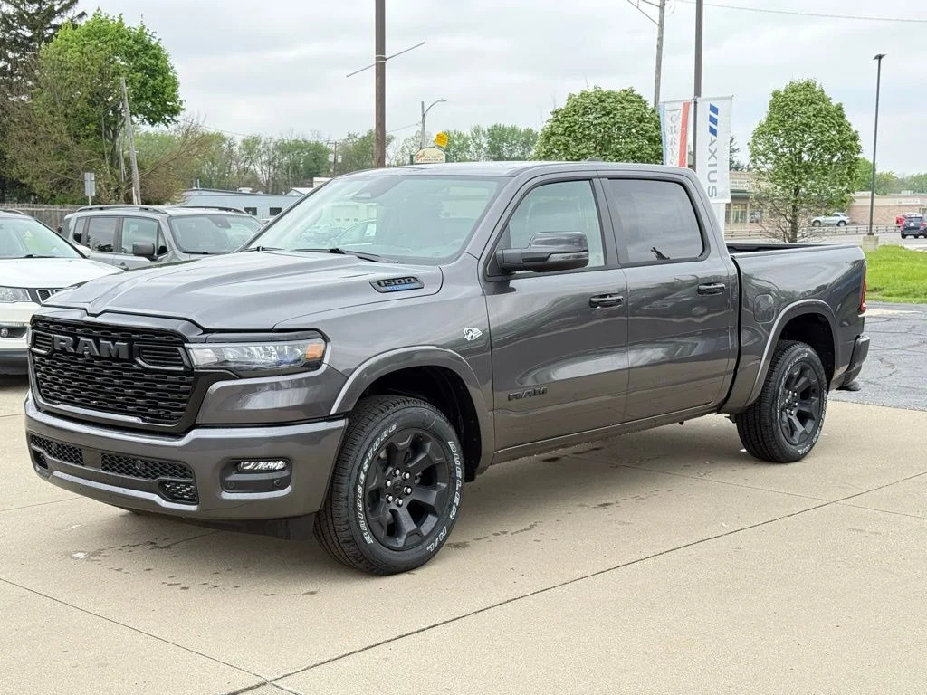 New 2026 Granite Crystal Metallic Clear-Coat Exterior Paint RAM Big Horn/Lone Star image 4