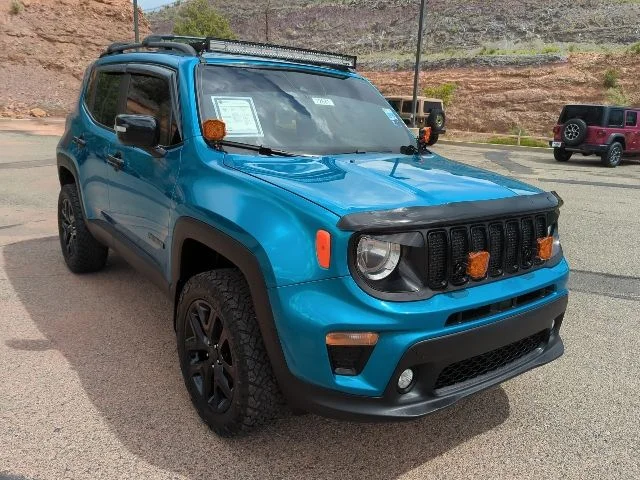 Used 2022 Teal Jeep Altitude image 3