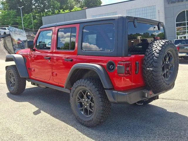 New 2026 Firecracker Red Clear-Coat Exterior Paint Jeep Willys image 3