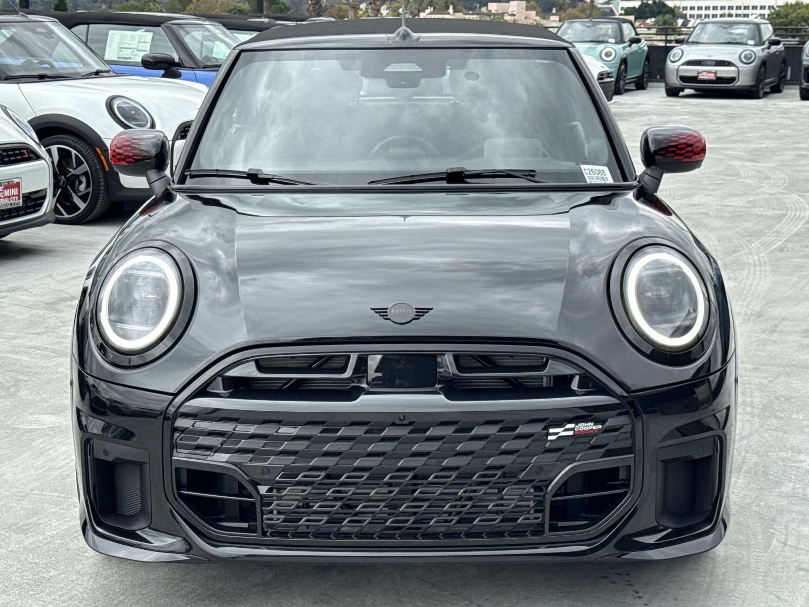 New 2026 0C4R Midnight Black II Metallic MINI Iconic image 2