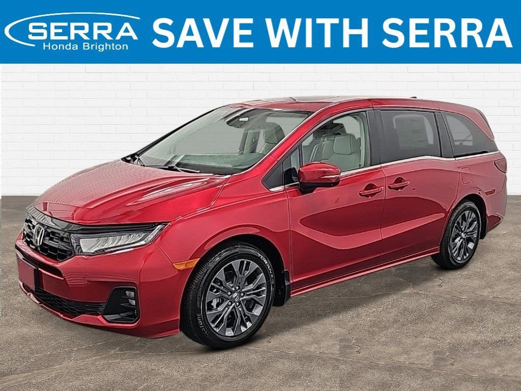 New 2026 Radiant Red Metallic II Honda Touring image 1