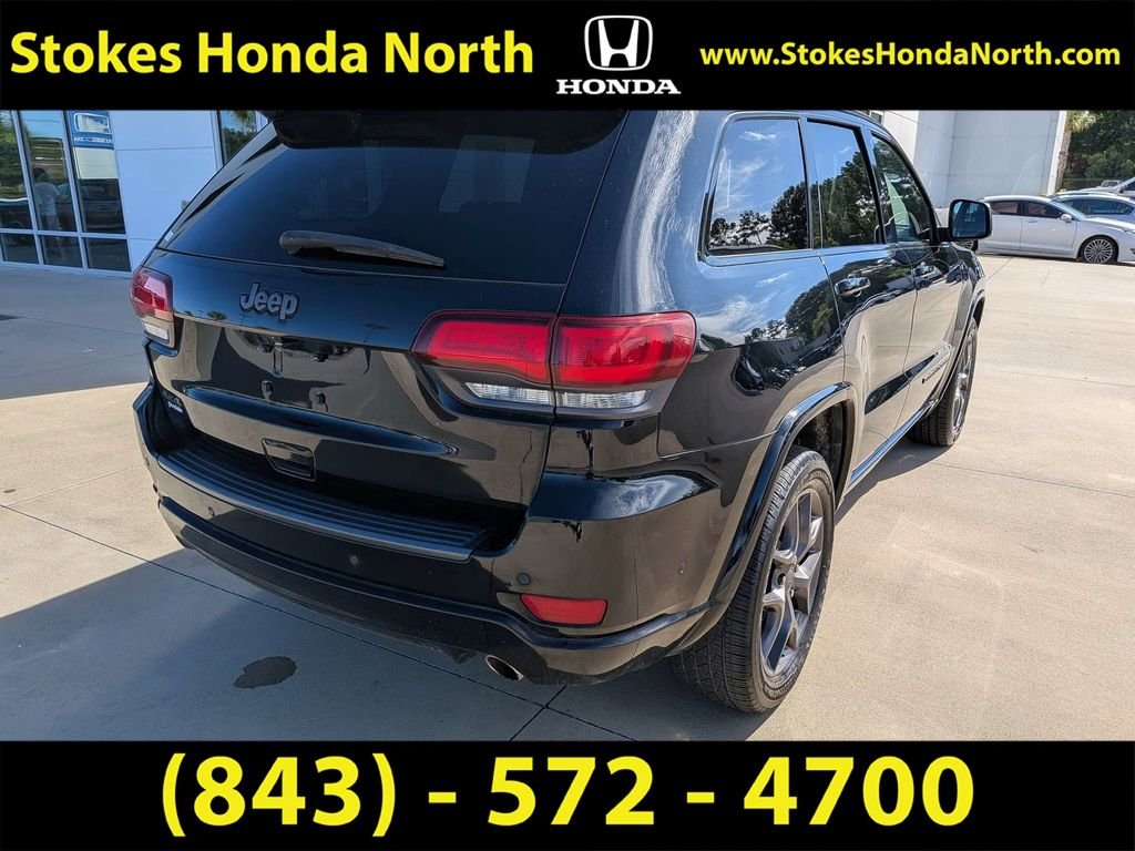 Used 2021 Black Jeep 80th Anniversary Edition image 2
