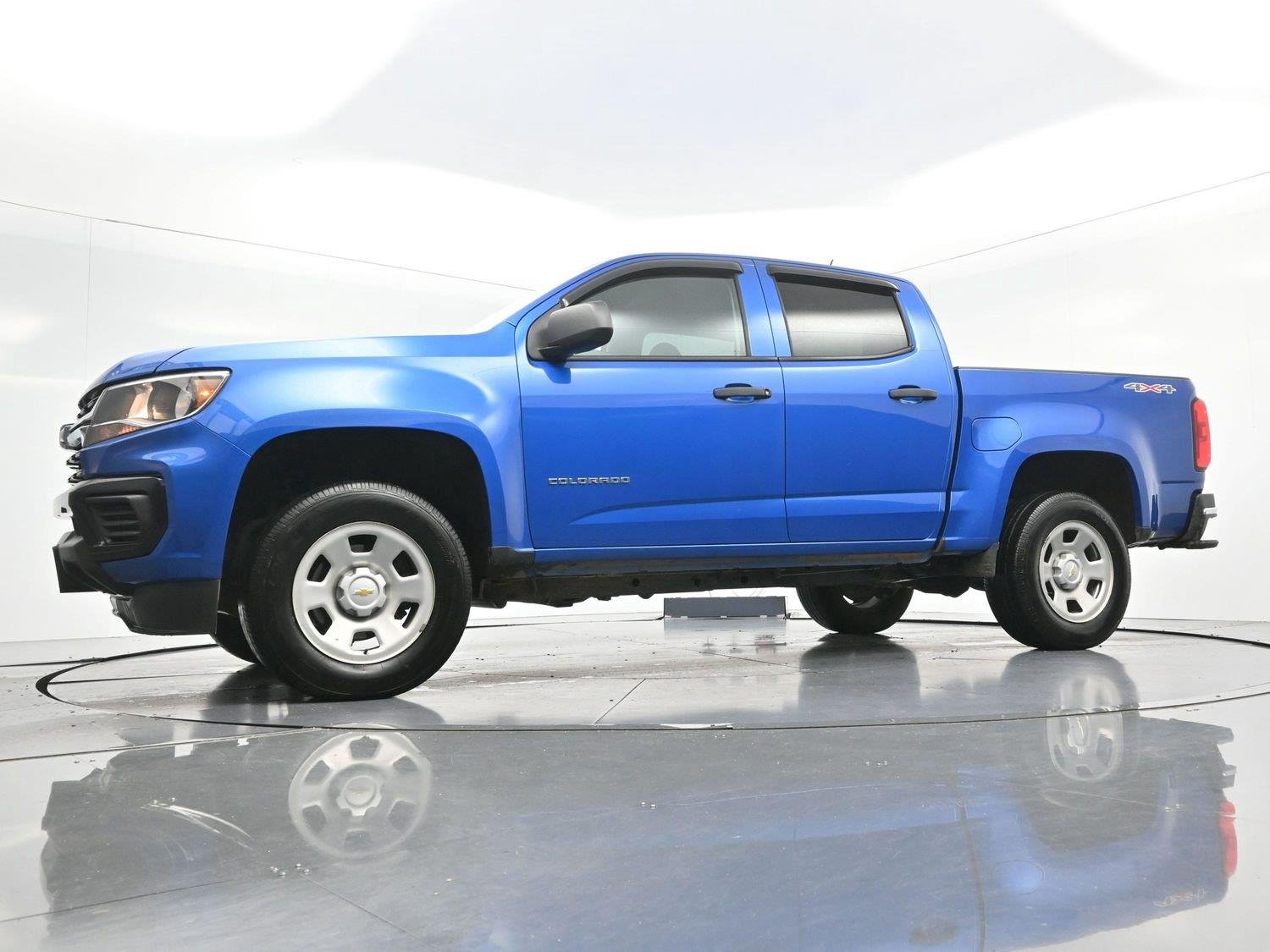 Used 2022 BRIGHT BLUE METALLIC Chevrolet 4WD Work Truck image 41