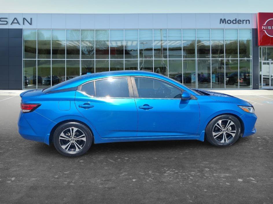 Used 2020 Electric Blue Metallic Nissan SV image 4