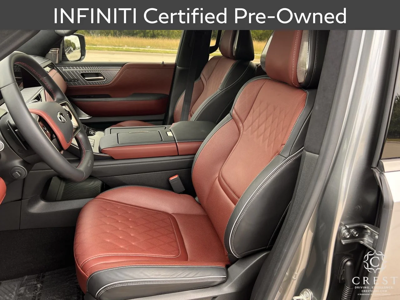 Certified Used 2026 Dynamic Metal Black Obsidian INFINITI AUTOGRAPH image 25