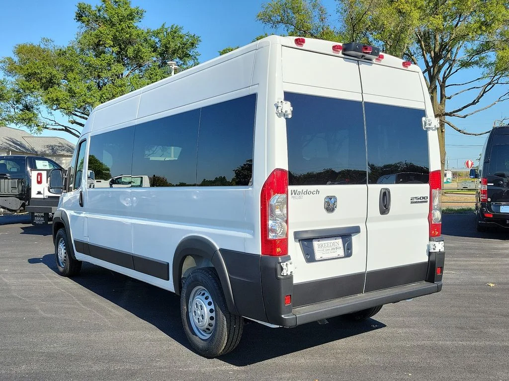 New 2024 Bright White Clear-Coat Exterior Paint RAM High Roof image 4